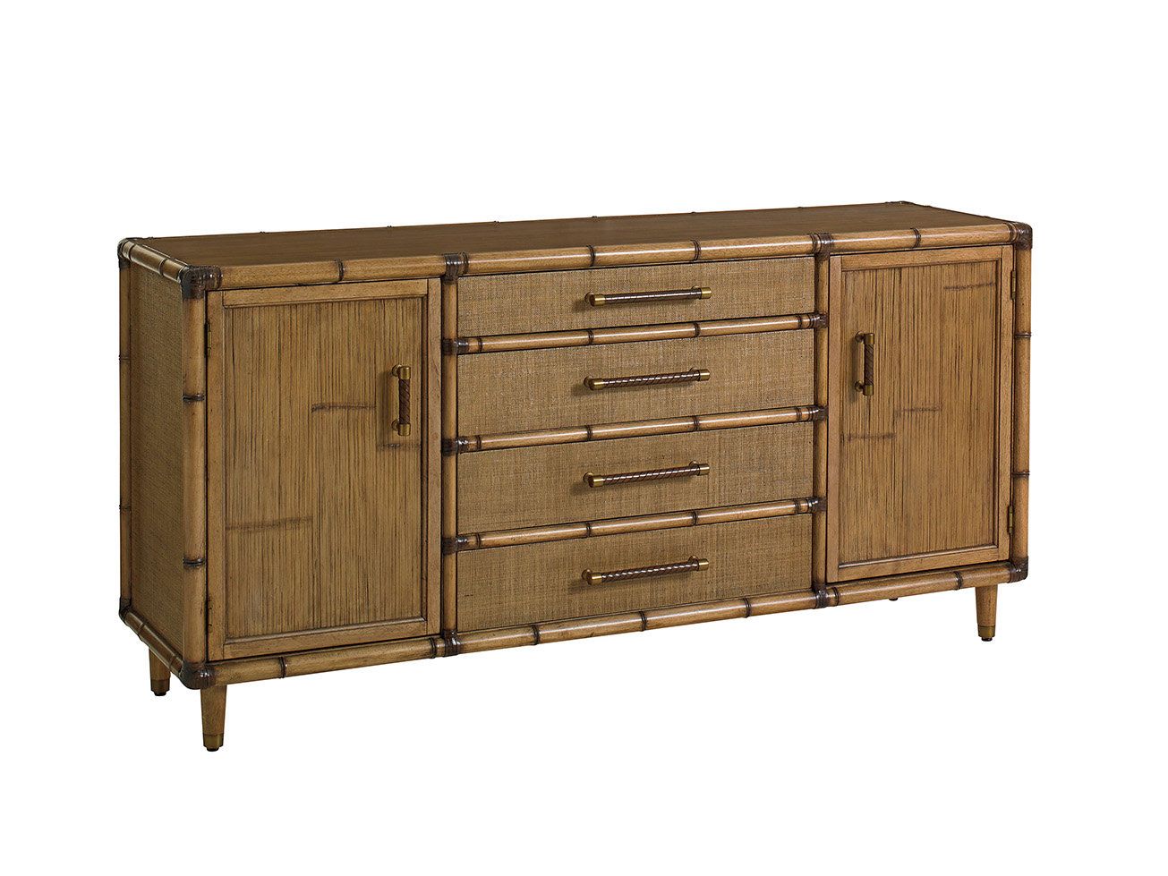 Twin Palms Sideboard With Regard To Latest Drummond 4 Drawer Sideboards (Photo 14 of 20)