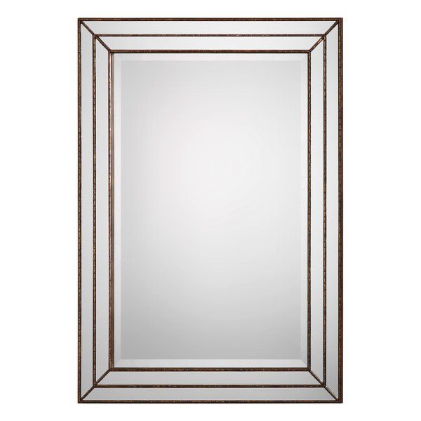 Willacoochee Traditional Beveled Accent Mirror Inside Lake Park Beveled Beaded Accent Wall Mirrors (View 8 of 20)