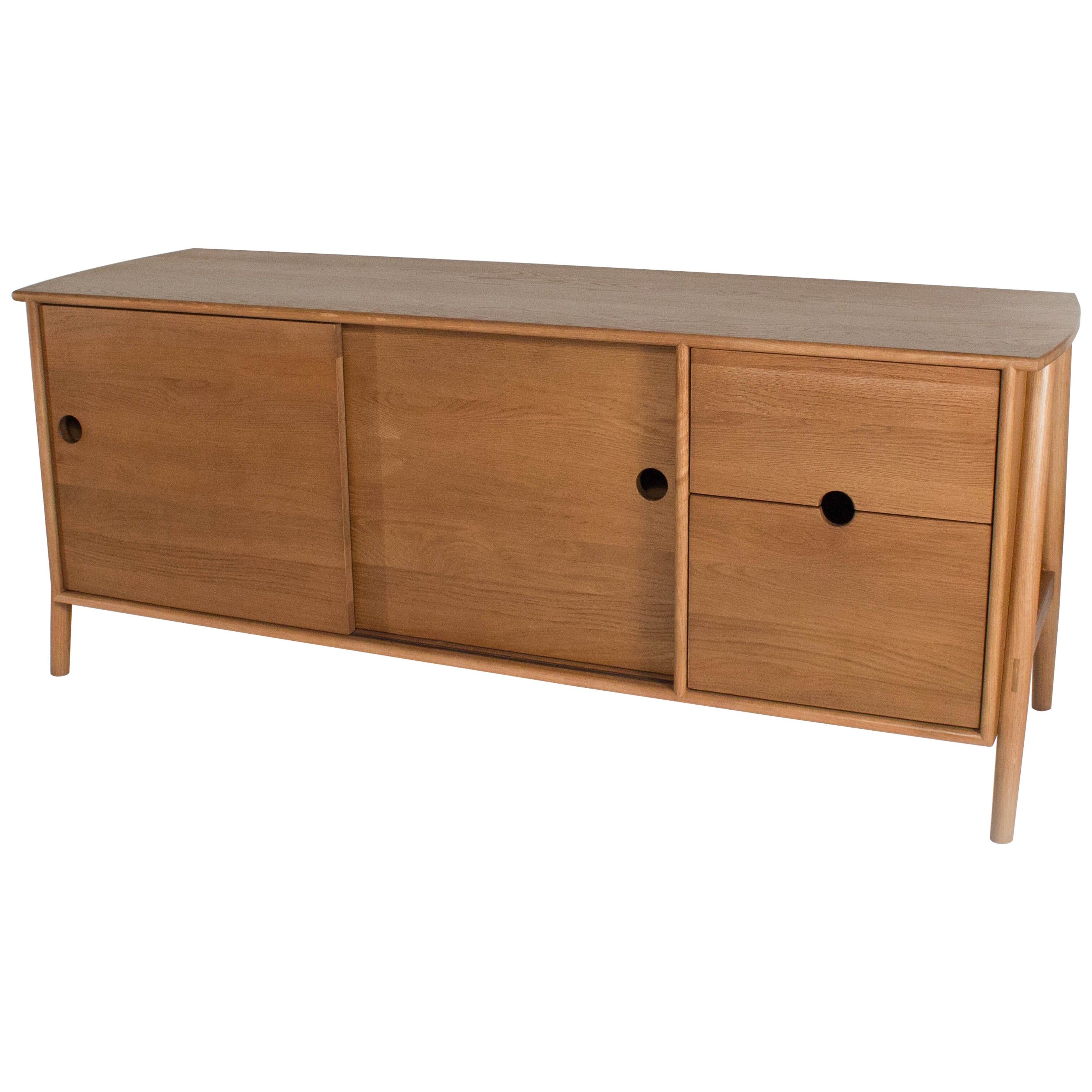 Woodbine Sideboard, Sienna, Midcentury Sideboard In Wood With Most Up To Date Sienna Sideboards (View 15 of 20)
