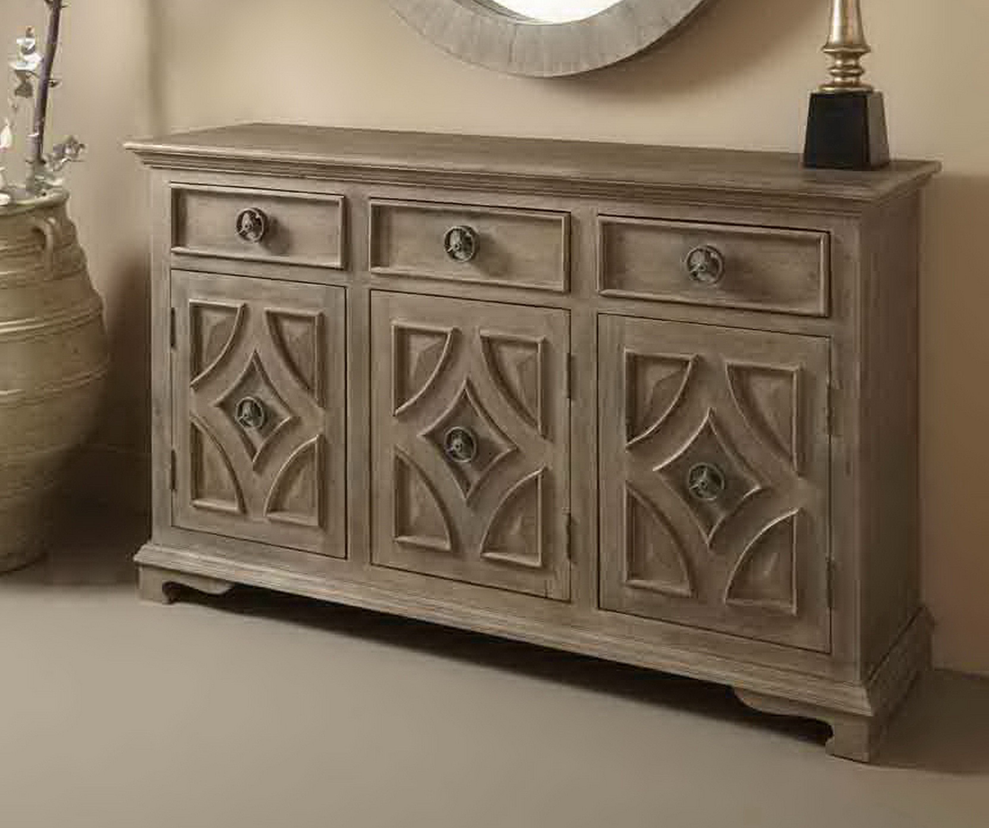 Wrought Iron Sideboard | Wayfair Throughout Most Up To Date Upper Stanton Sideboards (Photo 6 of 20)