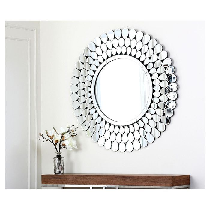 You'll Love The Serenza Round Silver Wall Mirror At Wayfair Inside Kentwood Round Wall Mirrors (Photo 15 of 20)