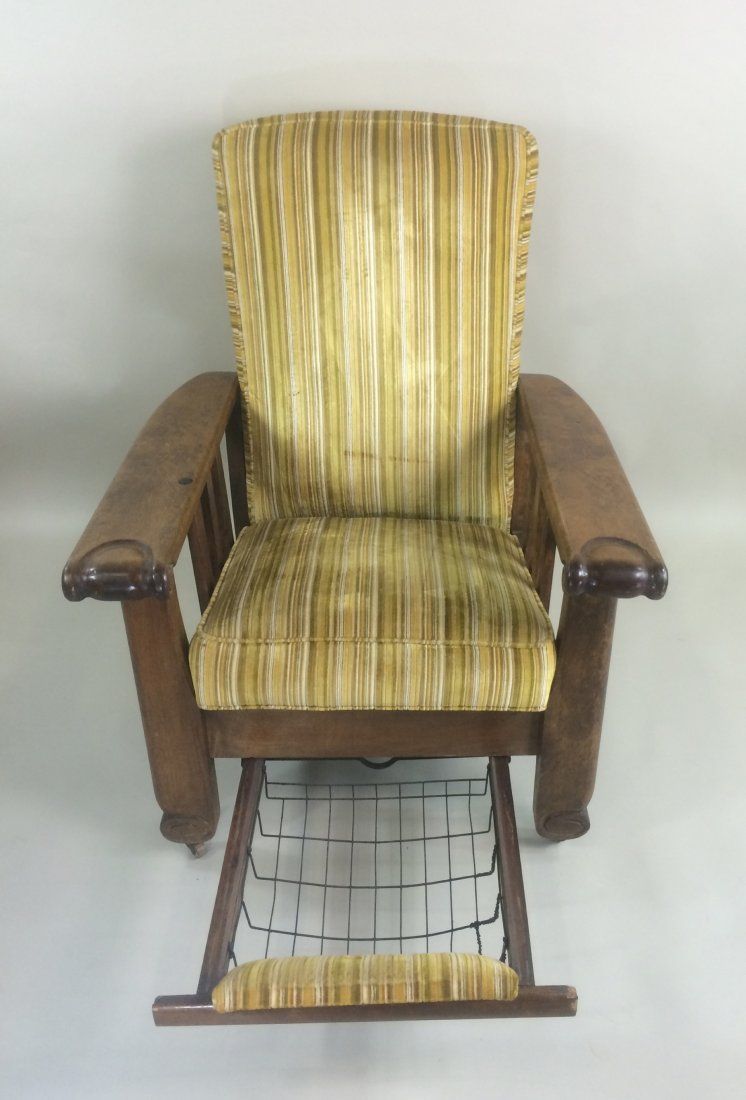A Morris Chair On | William Morris | Morris Chair, Chair In Judson Traditional Rocking Chairs (View 16 of 20)