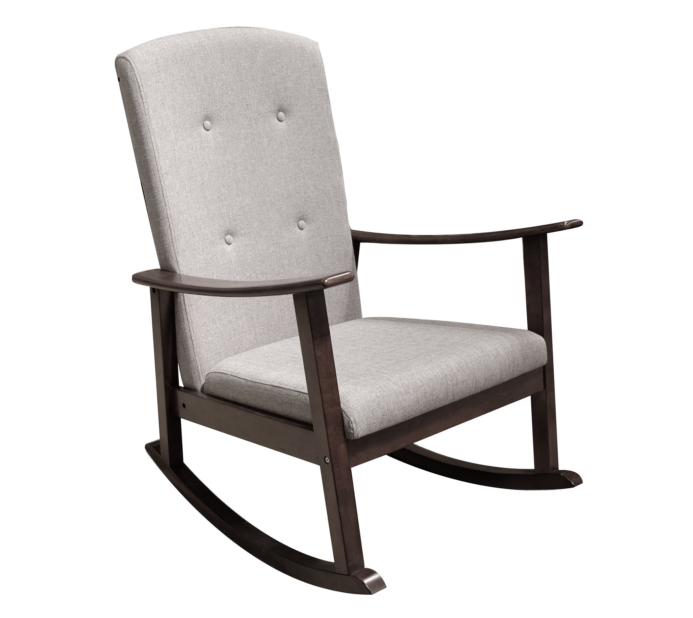 Darby Home Co Hewitt Rocking Chair & Reviews | Wayfair.ca Inside Luxury Mission Style Rocking Chairs (Photo 19 of 20)