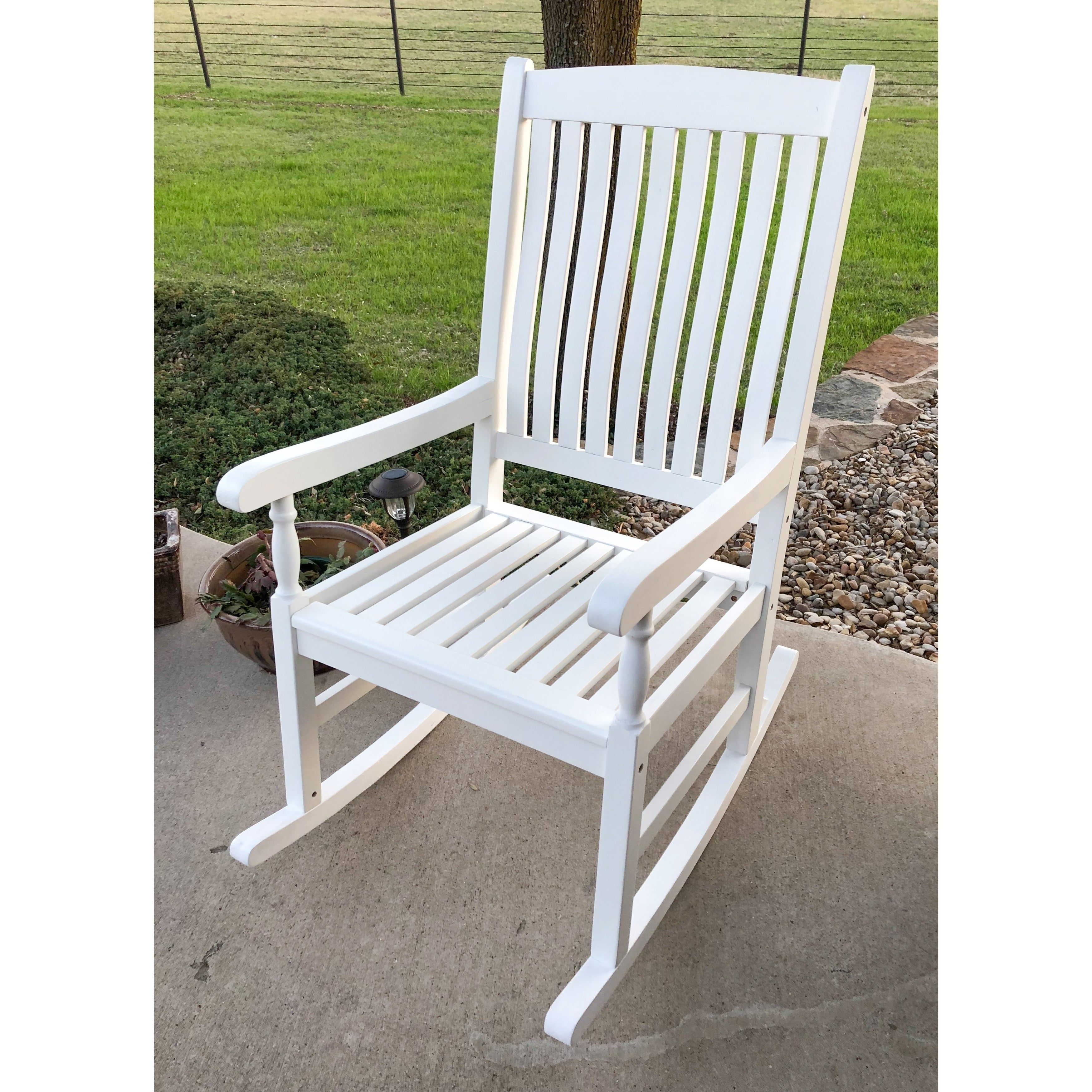 20 Collection Of Traditional Wooden Porch Rocking Chairs