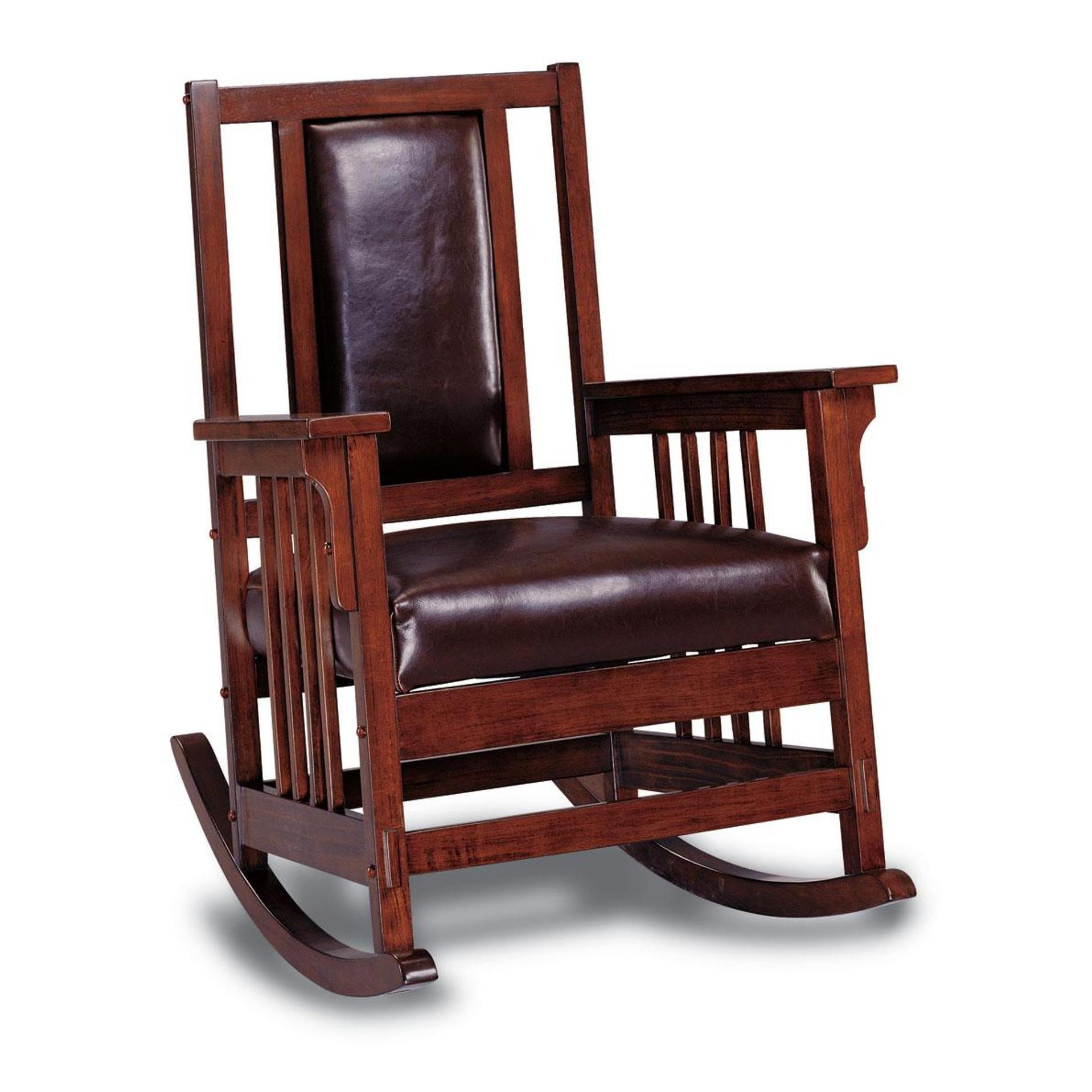 Kapelner Luxury Mission Style Rocking Chair With Regard To Luxury Mission Style Rocking Chairs (Photo 1 of 20)