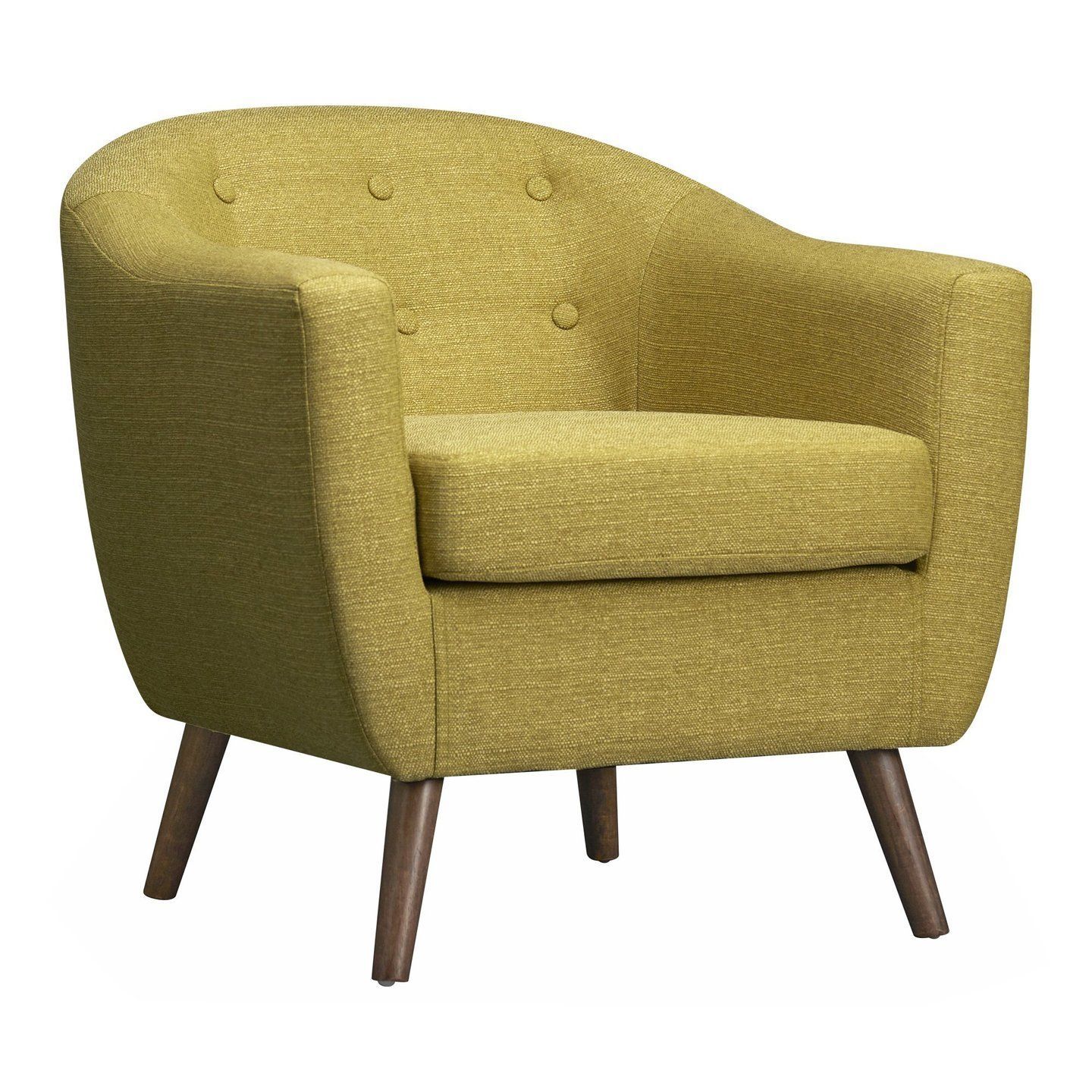 Layna Mid Century Accent Chair In 2019 | New | Chair Throughout Poly And Bark Teal Rocking Chairs Lounge Chairs (Photo 16 of 20)
