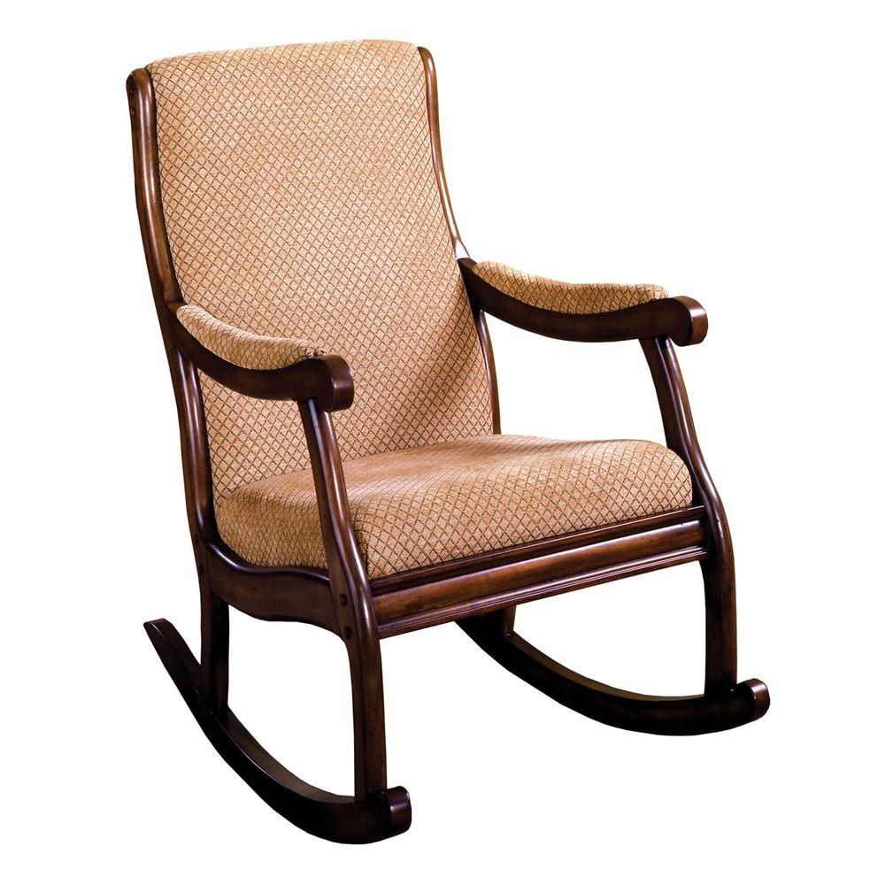 Featured Photo of 20 Collection of Liverpool Classic Style Rocking Chairs in Antique Oak Finish