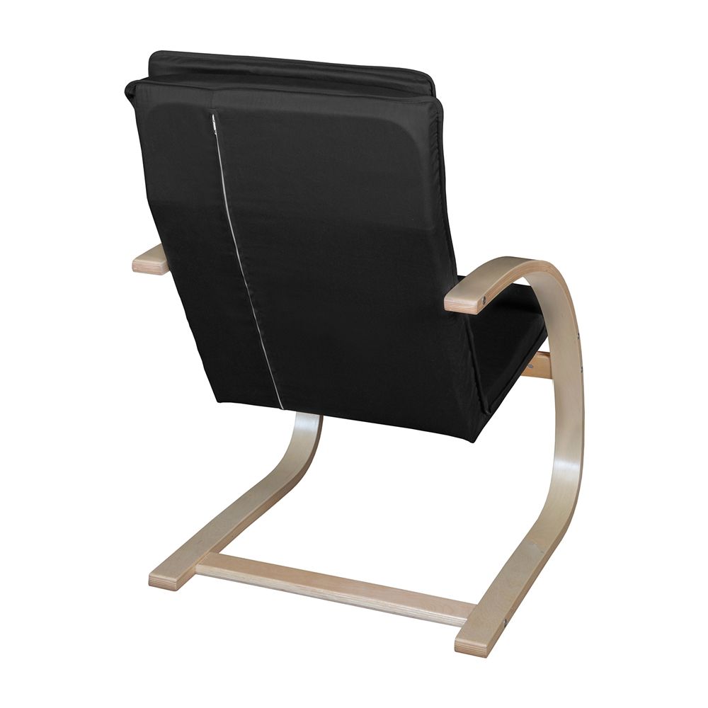 Mia Bentwood Reclining Chair  Natural/ Blackniche For Mia Bentwood Chairs (View 15 of 20)