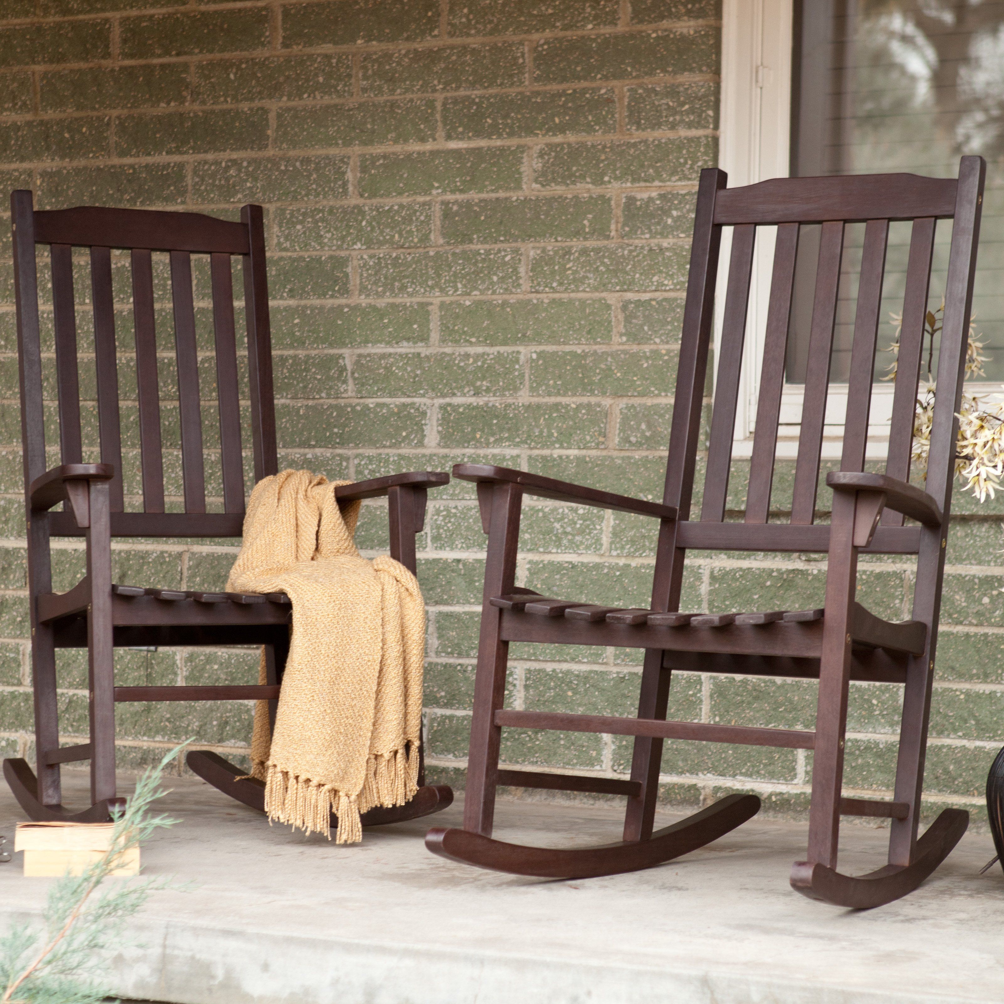 Mission Style Rocking Chair: History And Designs | Homesfeed In Elegant Tobacco Brown Wooden Rocking Chairs (View 15 of 20)