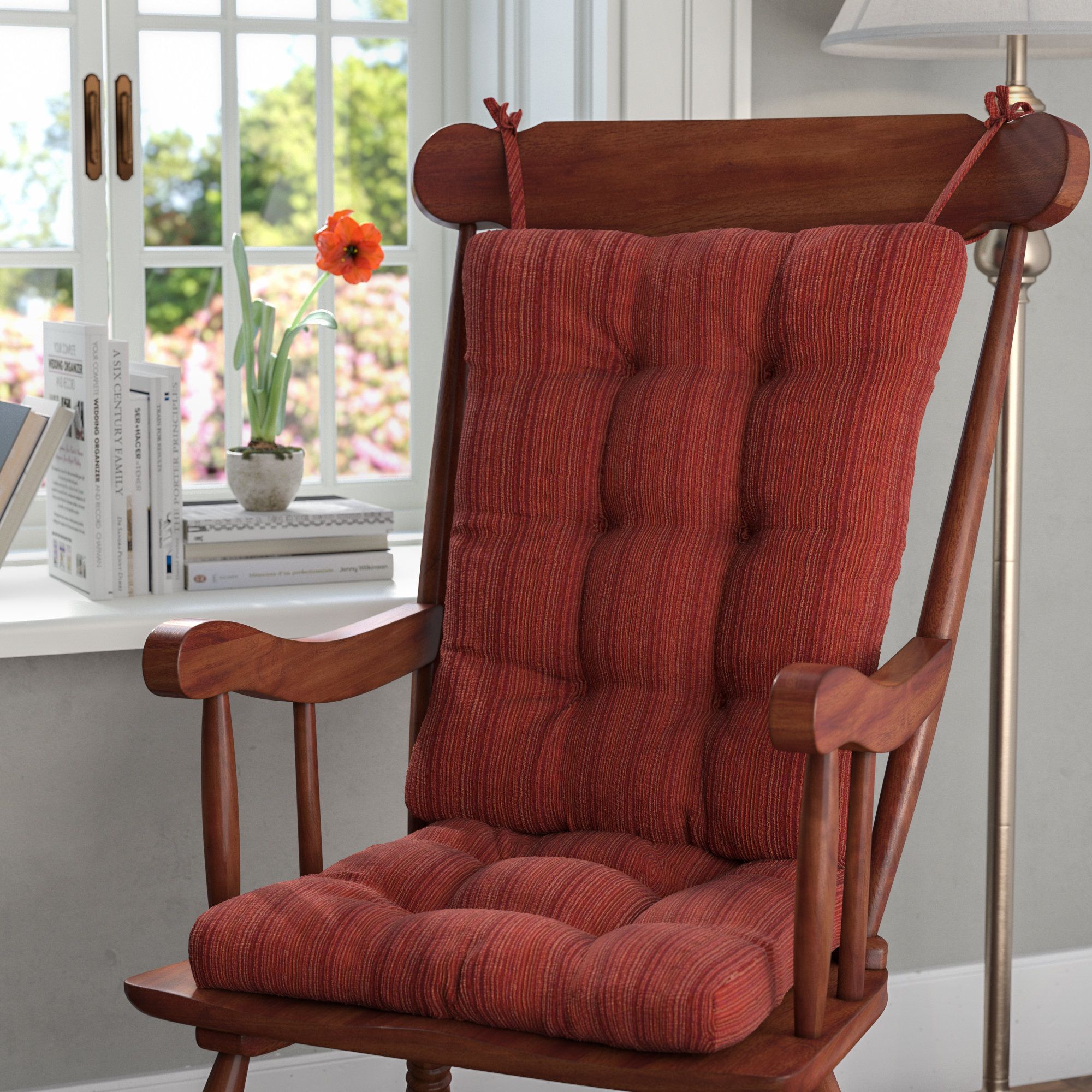 Rocker Cushions | Wayfair In Poppy Mission Espresso Rocking Chairs (View 10 of 20)