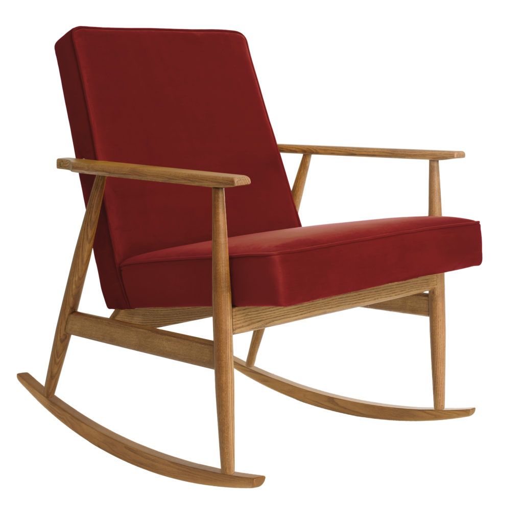 Rocking Chair Fox | Velvet – No Wódka Online Shop Intended For Velvet Rocking Chairs (Photo 17 of 20)