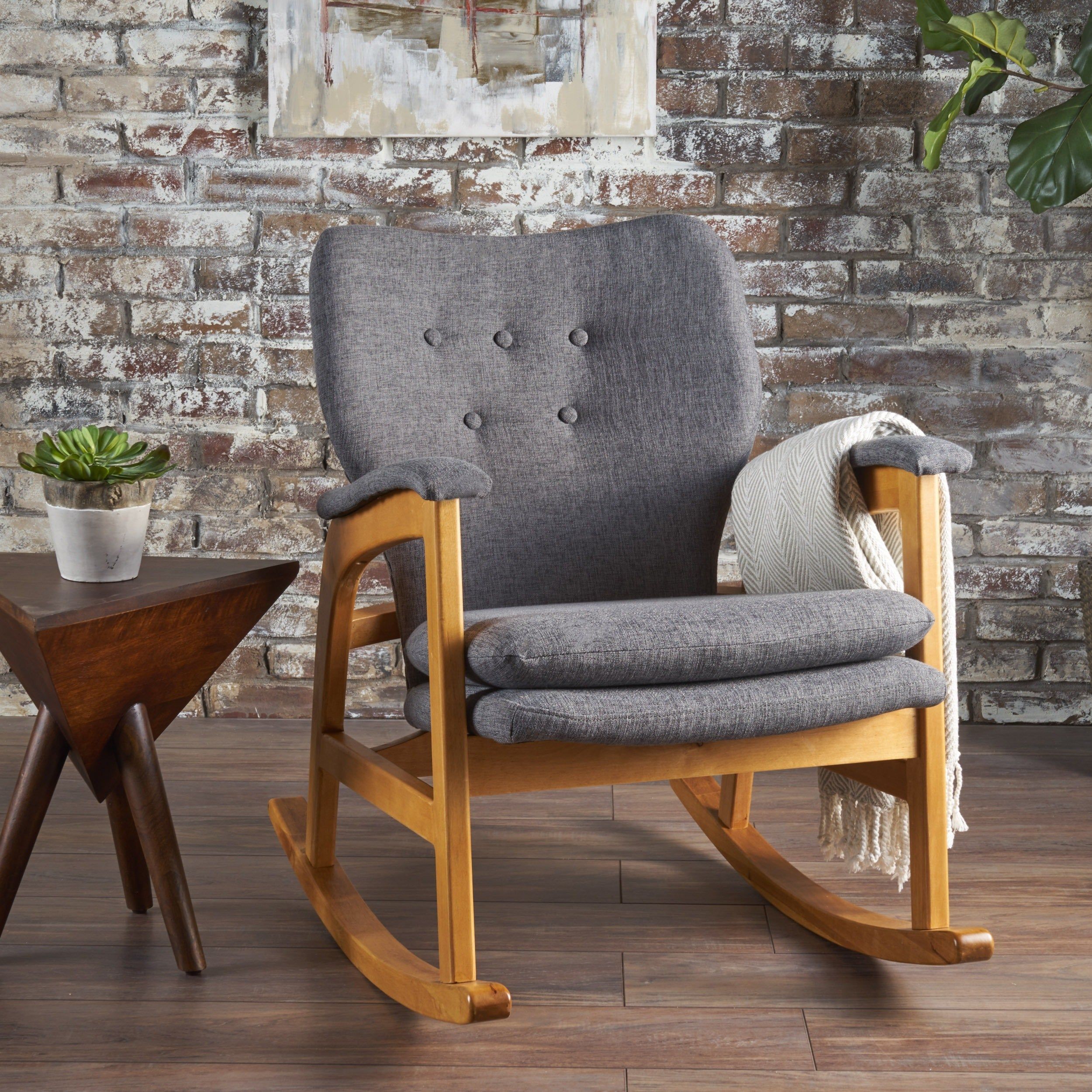 Rocking Chairs, Fabric Living Room Chairs | Shop Online At Inside Judson Traditional Rocking Chairs (View 11 of 20)