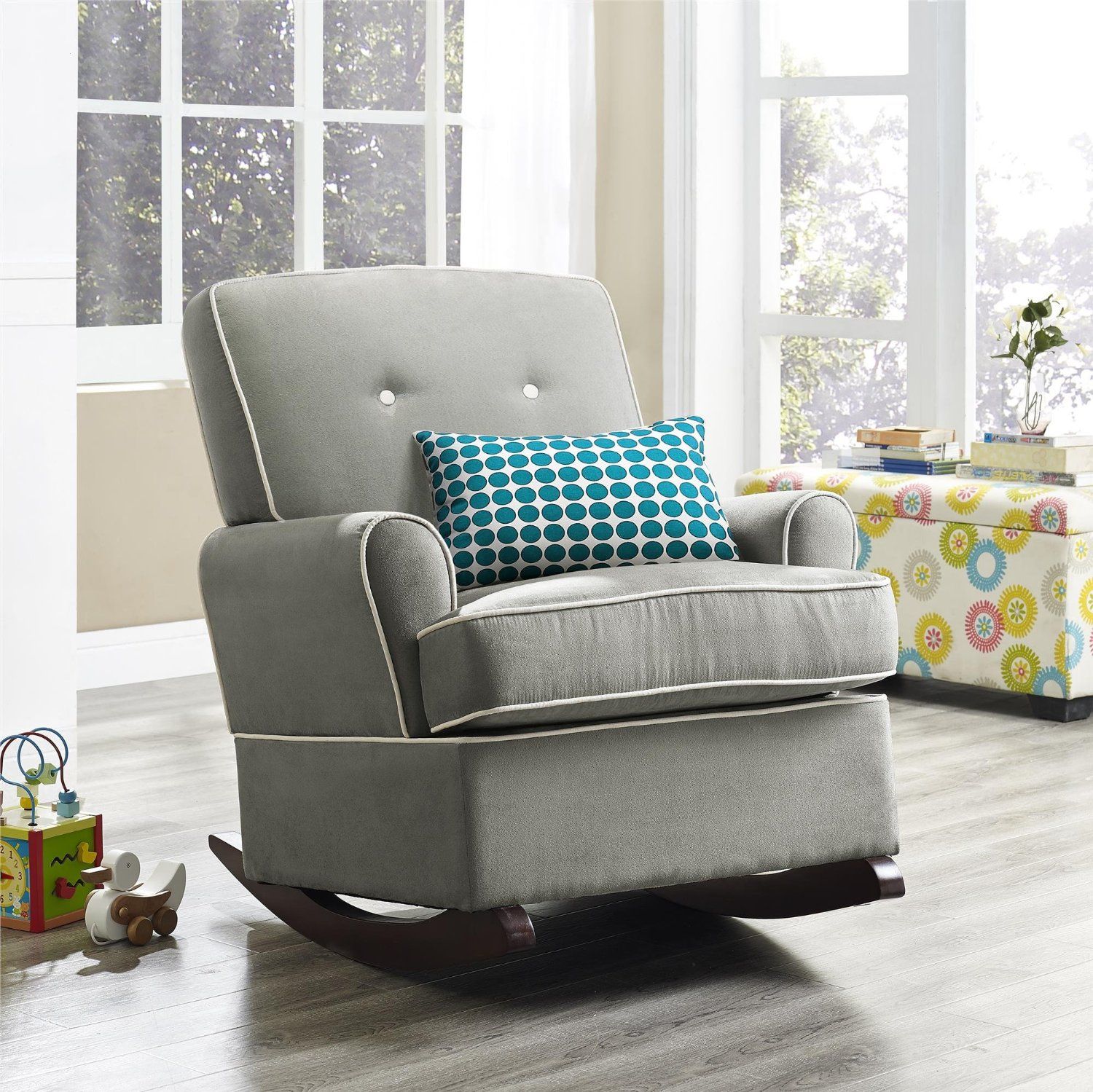 The Best Upholstered Rocking Chair 2018 | Best Rocking Chairs In Rocking Chairs Arm Chairs For Living And Nursery Room (View 6 of 20)