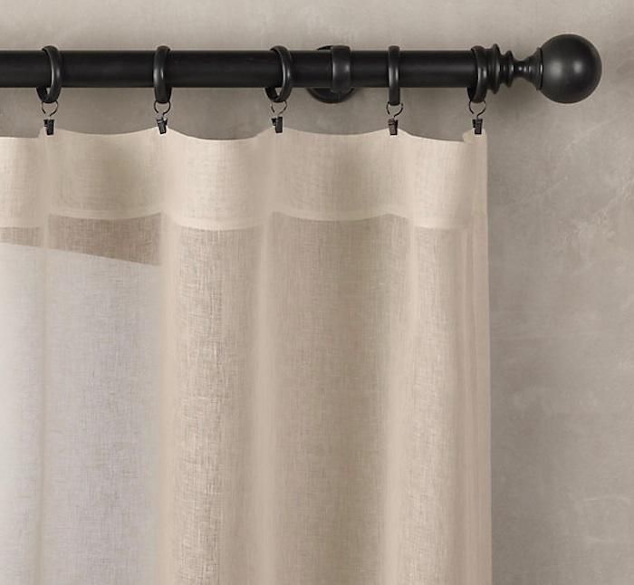 5 Favorites: Belgian Linen Curtains – Remodelista In French Linen Lined Curtain Panels (Photo 47 of 50)