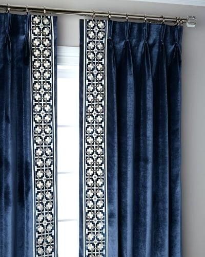 96 Blackout Curtains – Maneno For Signature Pinch Pleated Blackout Solid Velvet Curtain Panels (Photo 45 of 50)