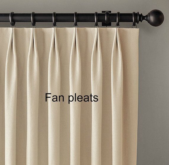 Add Pleats To Your Pair Of Drapery Panels, Choose French In Double Pinch Pleat Top Curtain Panel Pairs (View 7 of 50)