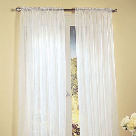 Alluring Crushed Voile Curtains And Erica Crushed Voile Intended For Erica Sheer Crushed Voile Single Curtain Panels (View 25 of 41)