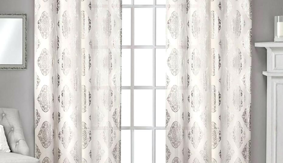 Astounding Off White Textured Curtains Sheer Thick Shower Pertaining To Off White Vintage Faux Textured Silk Curtains (Photo 14 of 50)