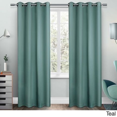 Ati Home Sateen Twill Weave Insulated Blackout Window In Copper Grove Fulgence Faux Silk Grommet Top Panel Curtains (Photo 16 of 50)