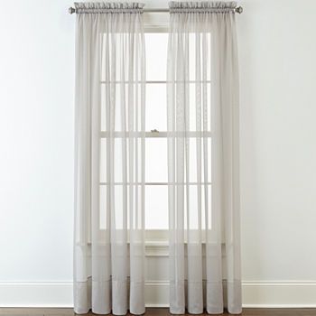 Awesome Sheer Window Treatment Curtain Panel J C Penney Idea With Regard To Penny Sheer Grommet Top Curtain Panel Pairs (Photo 41 of 49)