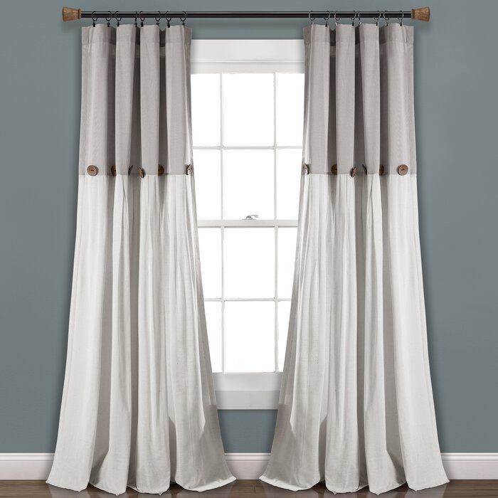 Beckham Window Solid Semi Sheer Rod Pocket Curtain Panels Regarding Rod Pocket Curtain Panels (Photo 6 of 34)