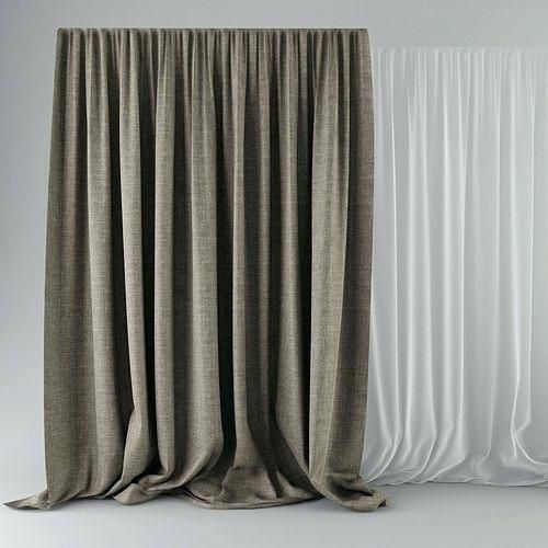 Beige Curtains Beige Curtains With Valance Harmony Beige Throughout Tulle Sheer With Attached Valance And Blackout 4 Piece Curtain Panel Pairs (View 46 of 50)