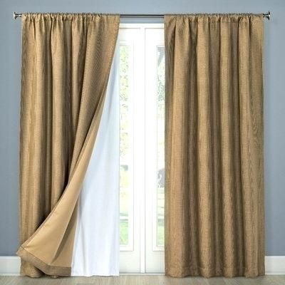 Blackout Curtain Panel Liner – Snapitdeals.co With Regard To Thermal Rod Pocket Blackout Curtain Panel Pairs (Photo 47 of 50)