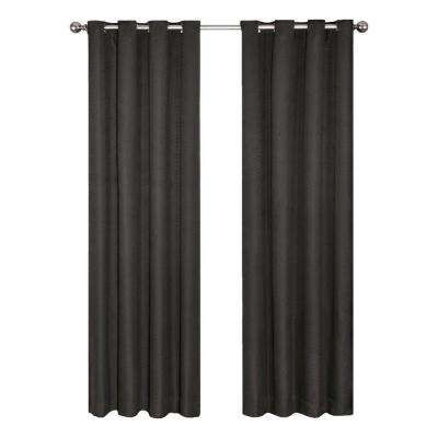 Cassidy Blackout Grommet Curtain Panel Intended For Eclipse Newport Blackout Curtain Panels (Photo 8 of 41)