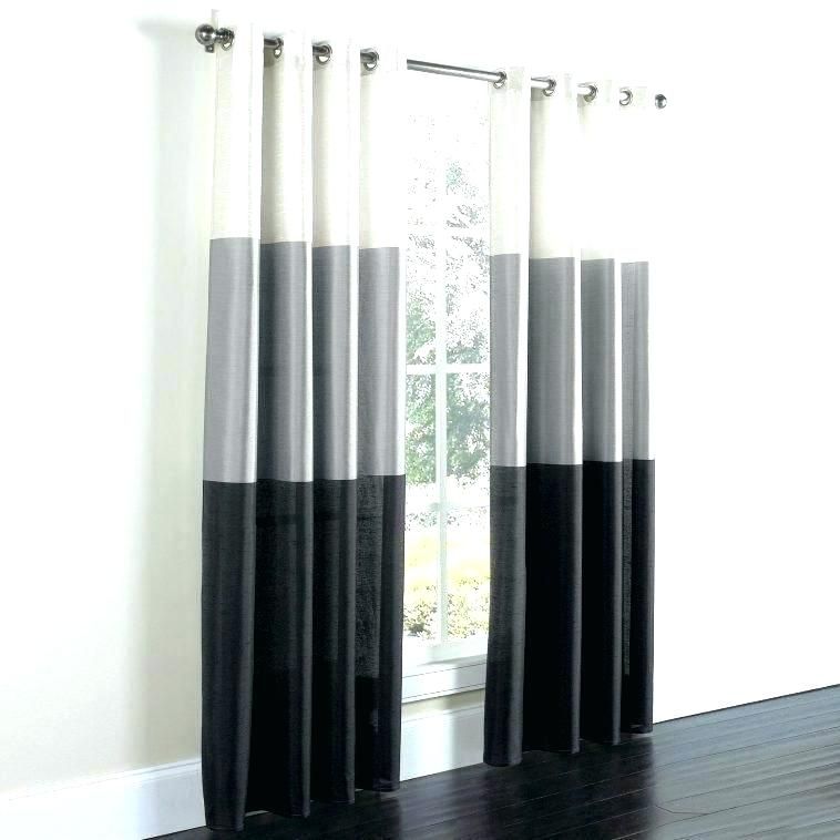 Color Block Panel Curtains – Sethwalker Inside Vertical Colorblock Panama Curtains (Photo 14 of 50)