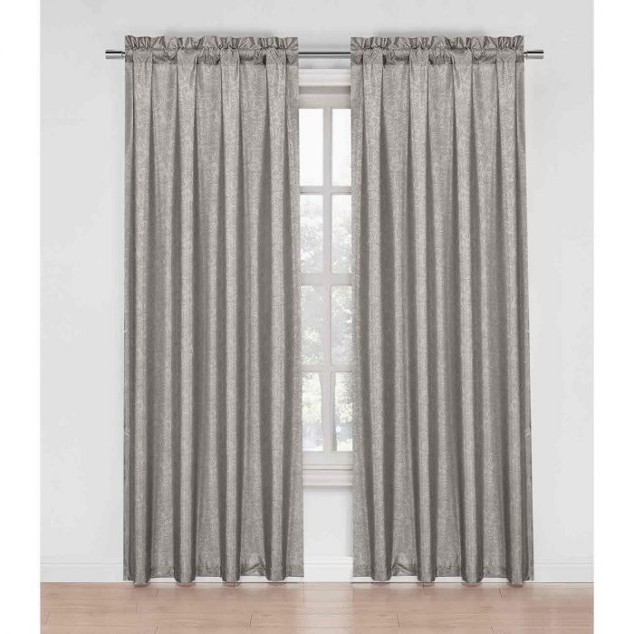 Comfort Bay Minka 2pc Window Panel, 28 In X 84 In Within Elegant Comfort Window Sheer Curtain Panel Pairs (View 35 of 50)