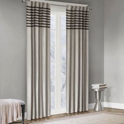 Connell Curtain Panel Pair Gray 42"x95" | Home Decor In 2019 Pertaining To Whitman Curtain Panel Pairs (View 17 of 50)