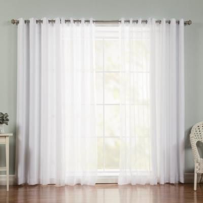 Curtain Fresh Arm And Hammer Odor Neutralizing Sheer Window Throughout Arm And Hammer Curtains Fresh Odor Neutralizing Single Curtain Panels (View 39 of 50)