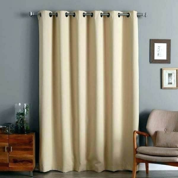 Curtain Panel Pair Aurora Home Inch Wide Width Thermal Throughout Thermal Woven Blackout Grommet Top Curtain Panel Pairs (View 35 of 43)