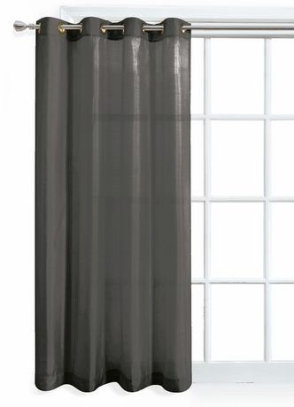 Curtains | Walmart Canada In Velvet Dream Silver Curtain Panel Pairs (Photo 17 of 49)