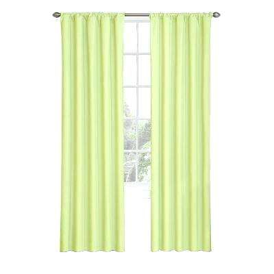 Eclipse Blackout Panel In Thermal Rod Pocket Blackout Curtain Panel Pairs (Photo 15 of 50)