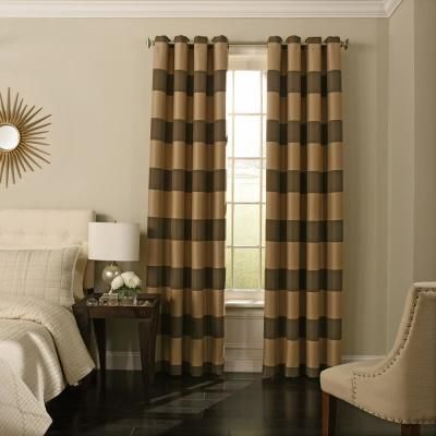 Eclipse Caprese Blackout Window Curtain Panel In Silver – 52 In Eclipse Caprese Thermalayer Blackout Window Curtains (View 4 of 30)