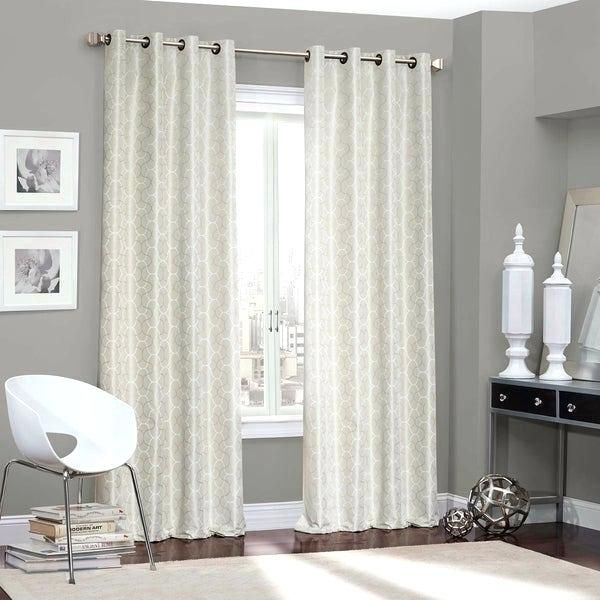 Eclipse Jacquard Curtains – Worldstrongathletics.co Intended For Eclipse Corinne Thermaback Curtain Panels (Photo 14 of 29)