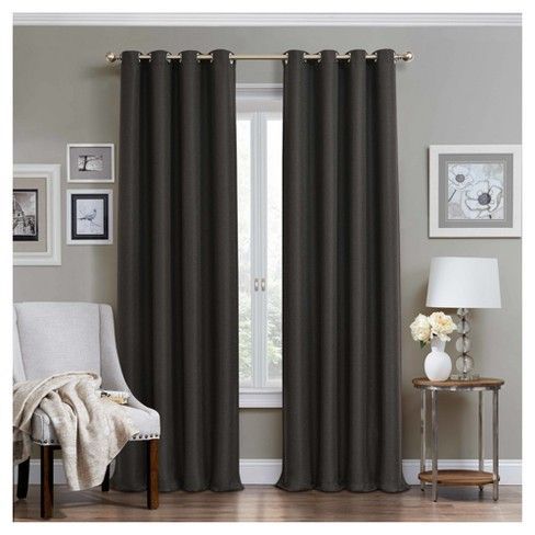 Eclipse Wyndham Thermaweave Blackout Curtain Panel | Glam Inside Thermaweave Blackout Curtains (View 4 of 47)
