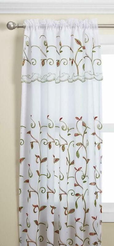 Elegant Comfort Window Curtains | Window Curtains For Elegant Comfort Window Sheer Curtain Panel Pairs (View 34 of 50)