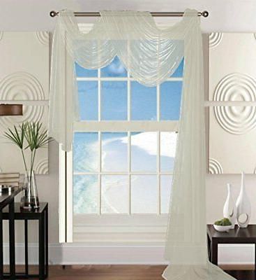 Elegant Comfort Window Curtains | Window Curtains Regarding Elegant Comfort Window Sheer Curtain Panel Pairs (View 11 of 50)