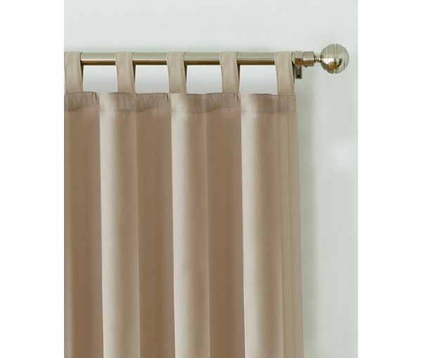 Elrene Matine Solid Indoor/outdoor 52" X 95" Window Curtain Panel Taupe Pertaining To Matine Indoor/outdoor Curtain Panels (View 6 of 50)