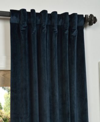 Exclusive Fabrics & Furnishings Signature Blackout Velvet 50 Pertaining To Signature Blackout Velvet Curtains (View 49 of 50)