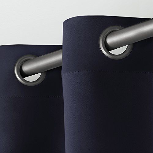 Exclusive Home – Curtain Panels Exclusive Home Blue Pertaining To Sateen Twill Weave Insulated Blackout Window Curtain Panel Pairs (View 10 of 29)