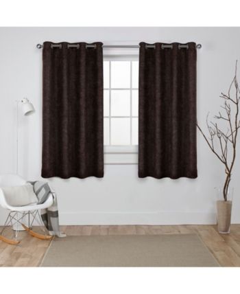 Exclusive Home Oxford Textured Sateen Woven Blackout Grommet Intended For Woven Blackout Grommet Top Curtain Panel Pairs (Photo 12 of 23)