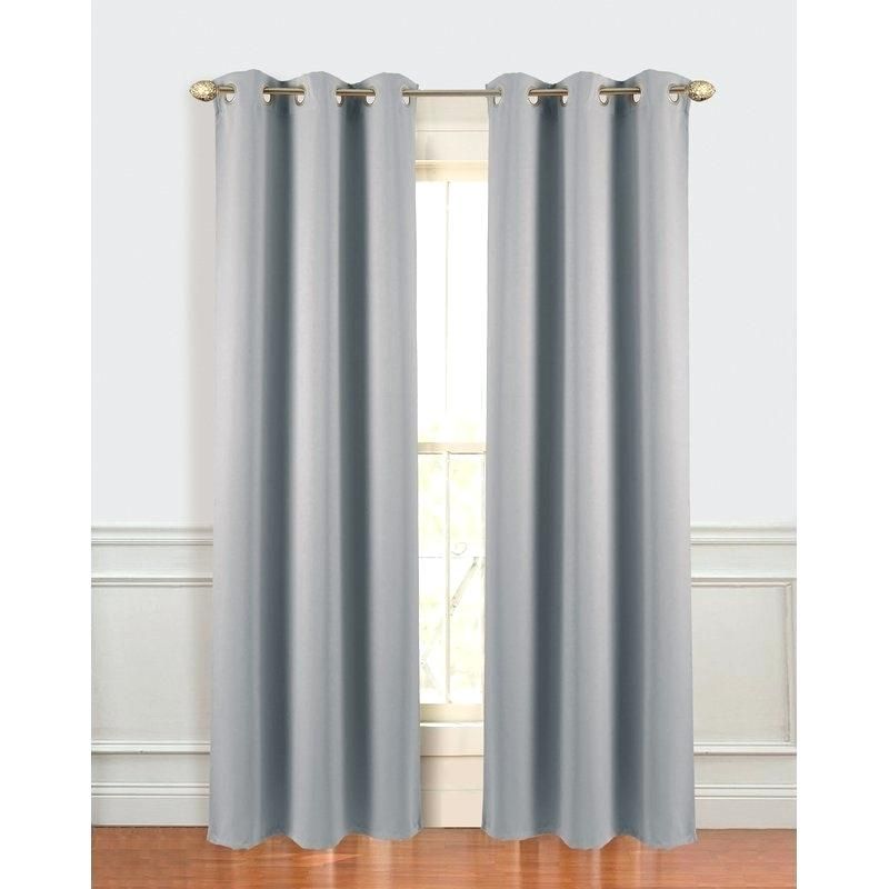 Extra Wide Grommet Curtains – Heytheredelilah.co With Faux Silk Extra Wide Blackout Single Curtain Panels (Photo 29 of 50)