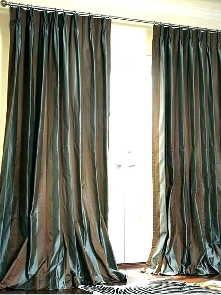 Faux Dupioni Silk Curtains – Jokowidada Regarding Storm Grey Vintage Faux Textured Dupioni Single Silk Curtain Panels (Photo 39 of 50)