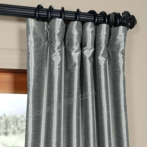 Faux Dupioni Silk Curtains – Martinez Ed With Regard To Vintage Faux Textured Dupioni Silk Curtain Panels (View 25 of 50)