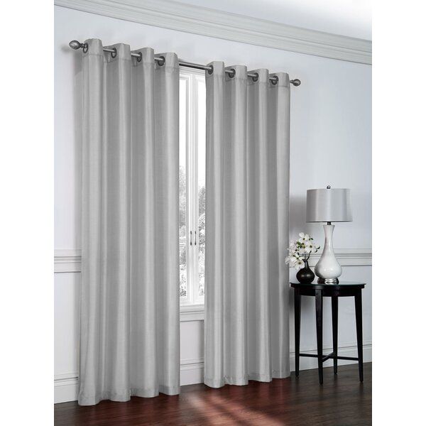 Fuchsia Curtains | Wayfair With Penny Sheer Grommet Top Curtain Panel Pairs (Photo 24 of 49)