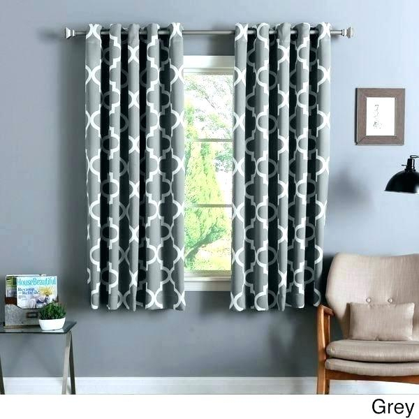 Gray Room Darkening Curtains – Financepart For Embossed Thermal Weaved Blackout Grommet Drapery Curtains (Photo 24 of 42)