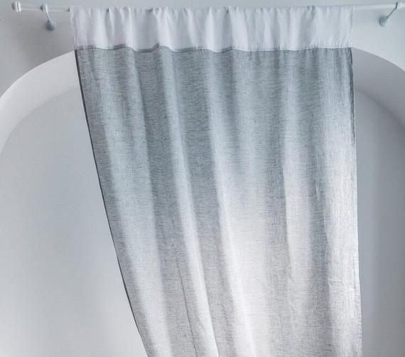 Gray Sheer Linen Rod Pocket Curtain Panels For Infinity Sheer Rod Pocket Curtain Panels (View 15 of 50)